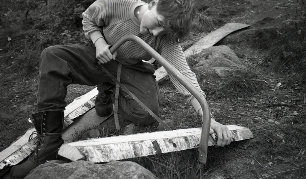 Fotograf okänd Mölndals KFUK-KFUM:s scoutkår