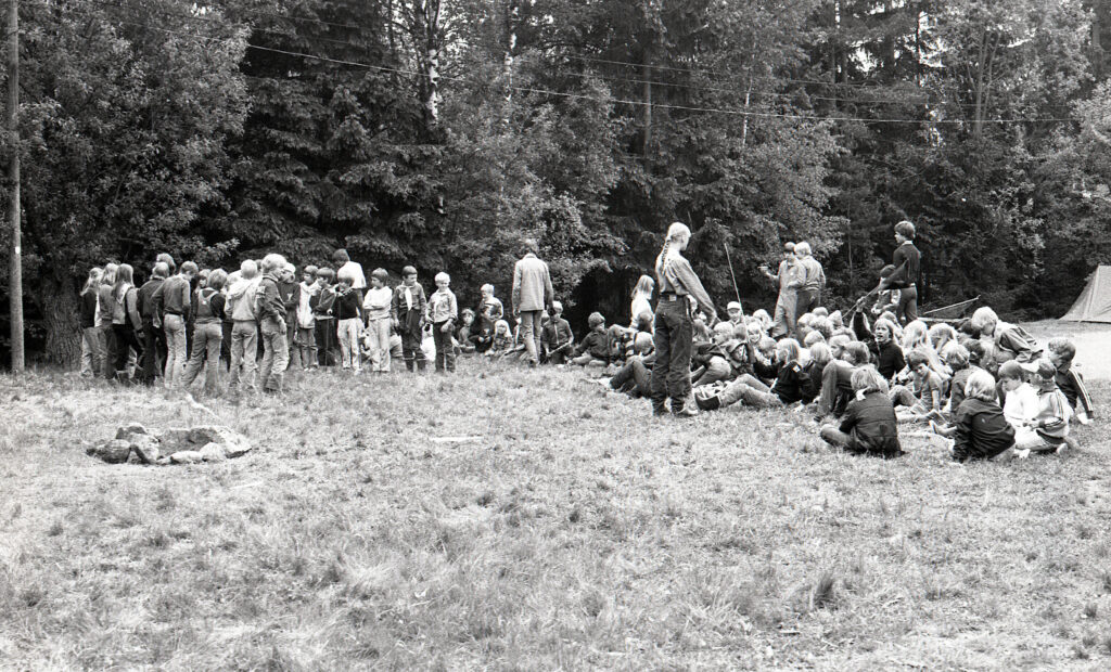 Fotograf okänd Mölndals KFUK-KFUM:s scoutkår